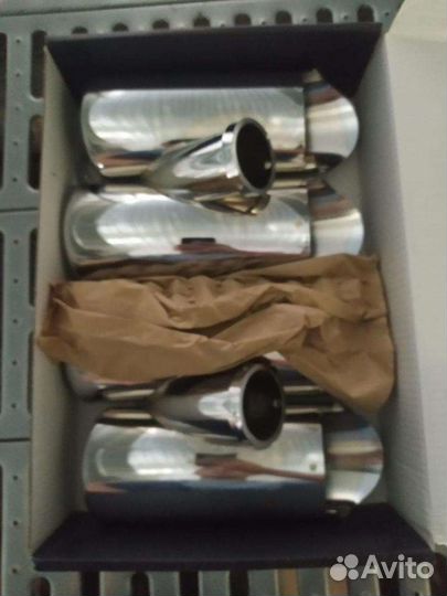 Насадки на выхлопную трубу Mercedec W 221