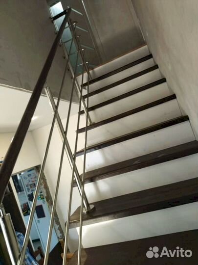 Ограждения, перила лестниц из нержавейки