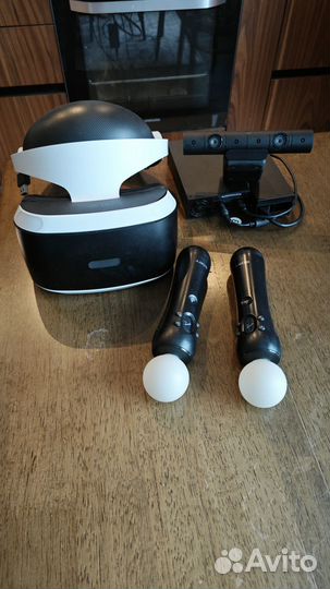 Комплект PS4 VR шлем + 2 move