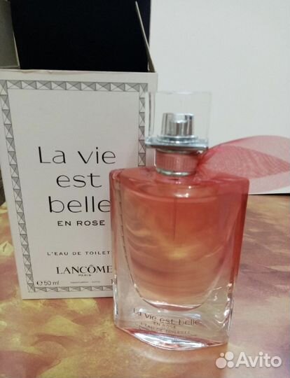 Lancome la vie est belle en rose оригинал