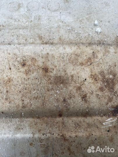 Глушитель BMW F10 N63B44