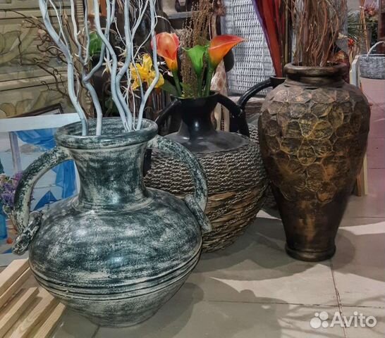 Вазы напольные