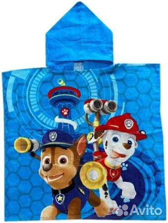 Полотенце пончо детское