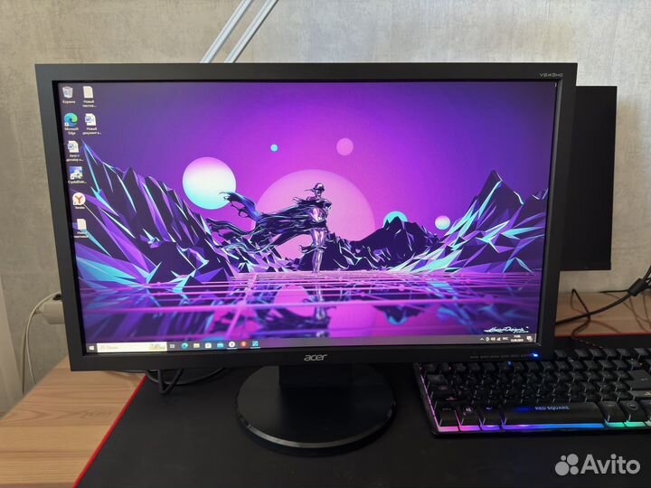 Игровой Монитор Acer 24 Дюйма (Все шнуры)