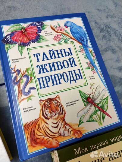 Книги энциклопедии о животных и животном мире