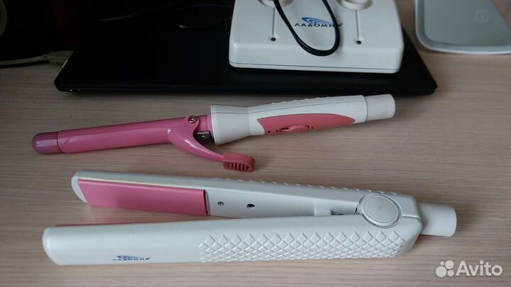 Щипцы и выпрямитель для волос 2 в 1