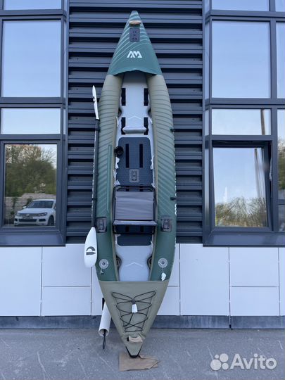 Надувной каяк для рыбалки Aqua Marina caliber 13’1