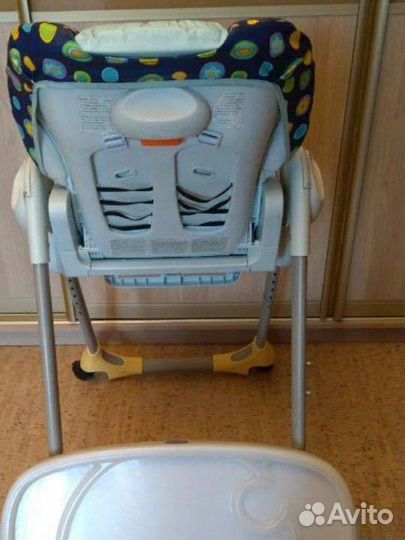 Стульчик для кормления chicco polly