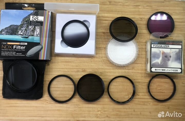 Светофильтры 52-77мм