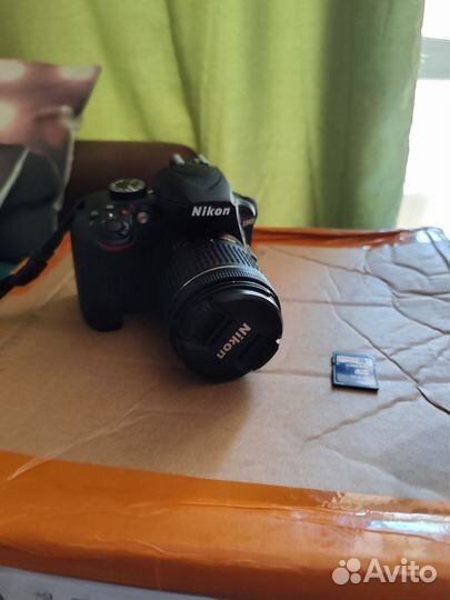 Зеркальный фотоаппарат nikon d3400