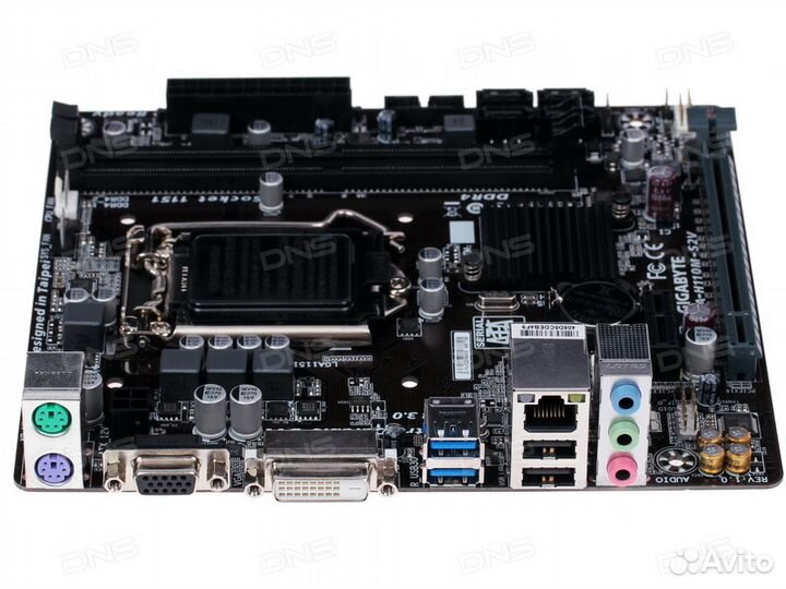 1151 NAS тоящий сервер на DDR3 H110M-S2V+G4400+16G