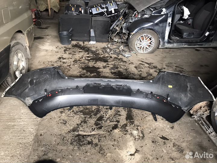 Бампер задний Renault Megane 3 хэтчбек в сборе