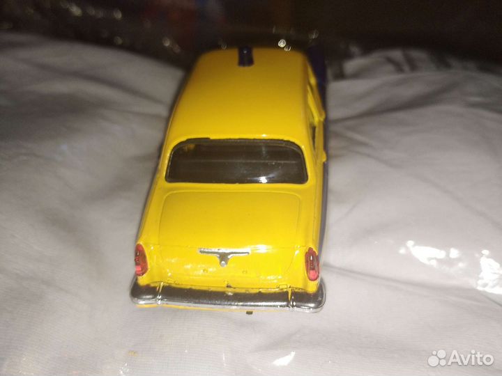 Модель автомобиля Газ 21 Милиция СССР