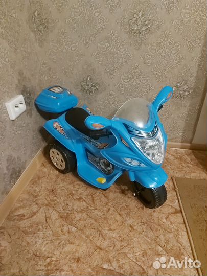 Детский мотоцикл на аккумуляторе бу