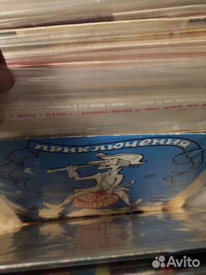 Коробка с виниловыми пластинками (100+) 20.07