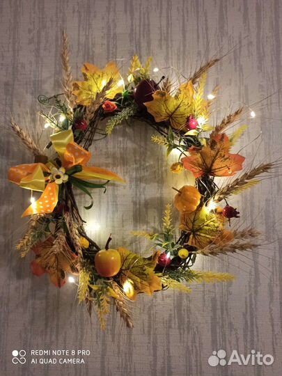 Венок 40 см. с Эл.гирляндой