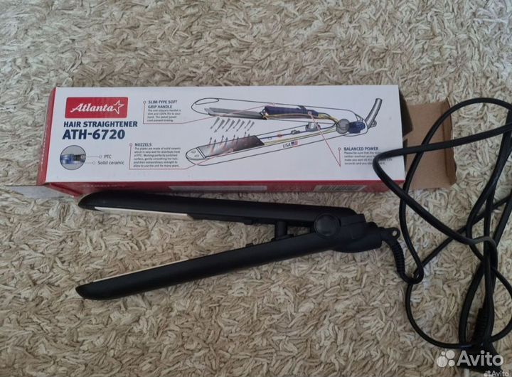 Набор плойка + выпрямитель