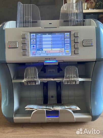 Пересчет денег, аренда счетной машинки