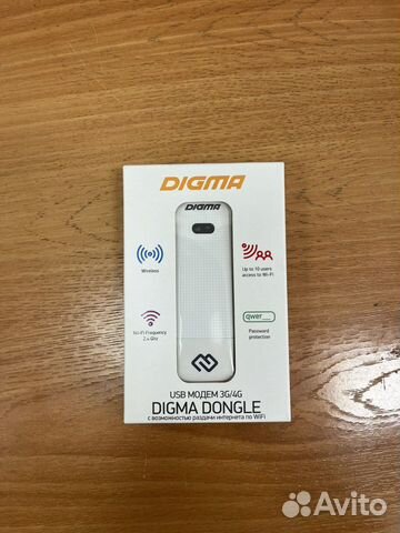 Модем Digma Dongle Wi-Fi DW1961 3G/4G
