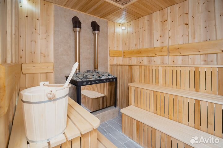 Банный комплекс с бассейном