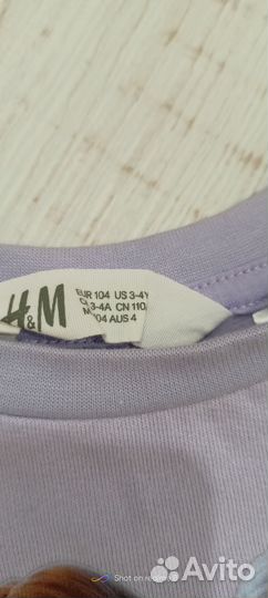 H&M Холодное сердце Frozen свитшот 98-104