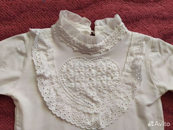 Блузка для девочки 122 128