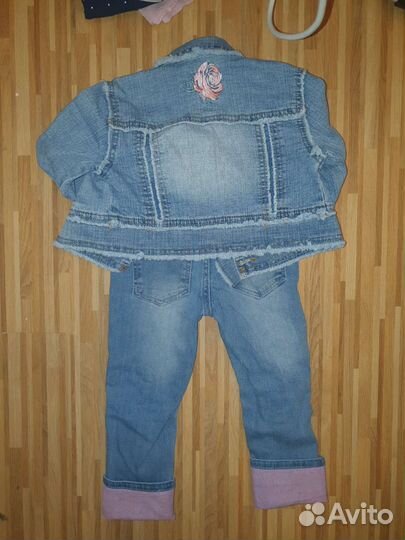 Вещи пакетом на девочку рост 104