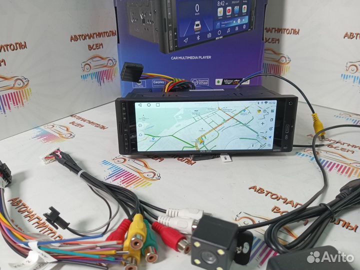 Магнитола bos mini 1din Android Carplay