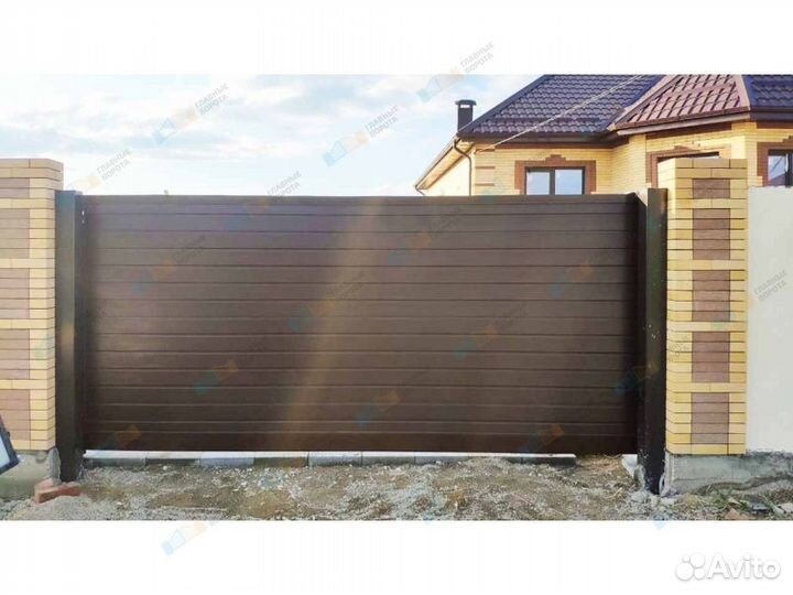 Откатные ворота / Автоматика для ворот