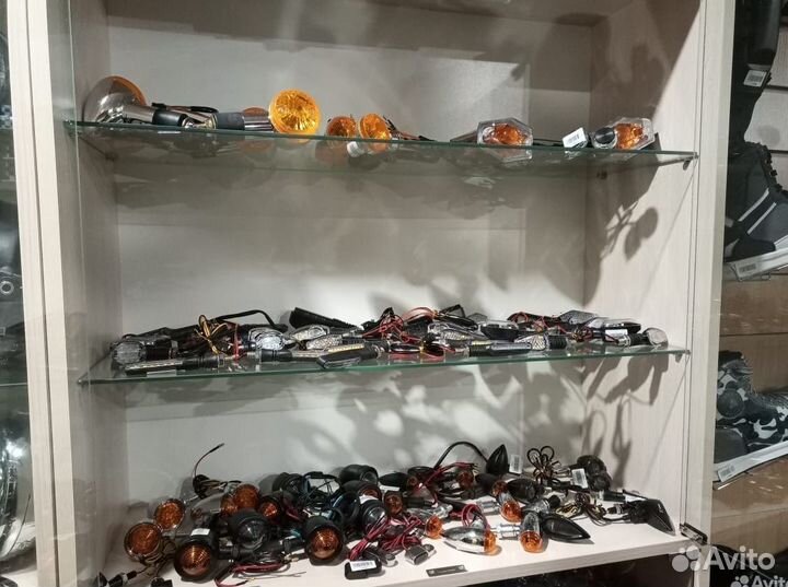 Поворотники для мото пуля черные