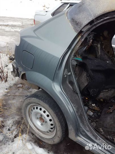 Крыло заднее chevrolet lacetti