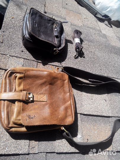 Сумки мужские барсетки кожа буйвола ручная работа