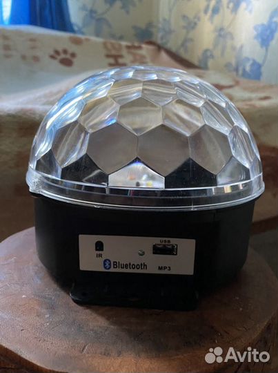 Светодиодный диско шар bluetooth mp3
