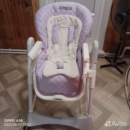 Стульчик для кормления babyton трансформер