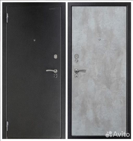 Входная дверь Стандарт в 2-х цветах