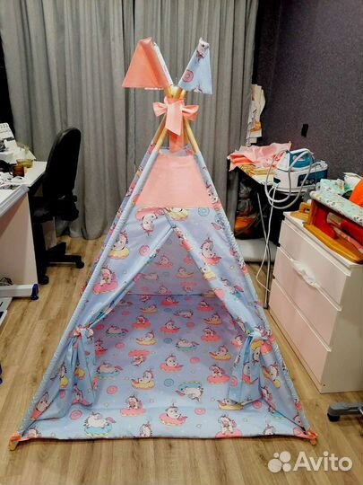 Детская палатка вигвам