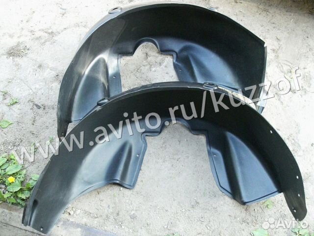 Подкрылки задние на Focus 2 комплект пластик