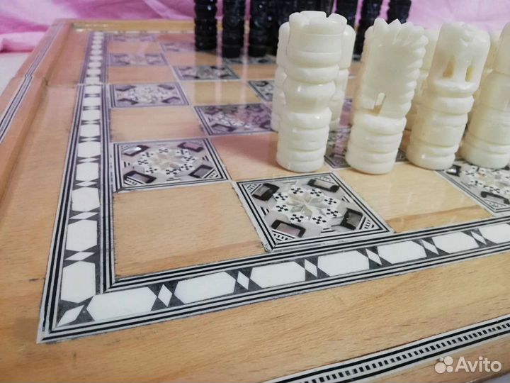 Большие шахматы + нарды Африка Новые