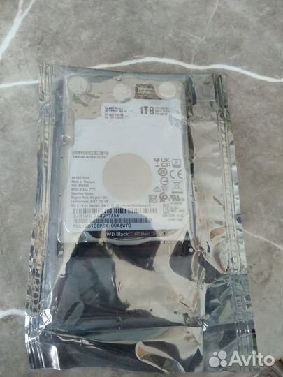 Hdd 1 tb 2.5 western digital black