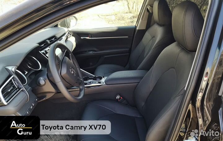 Авточехлы каркасные на Toyota Camry XV70