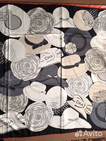 Шелковый платок chanel