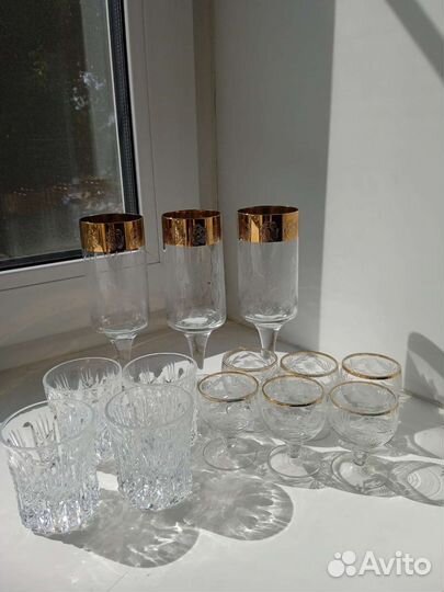 Фужеры, стопки, рюмки