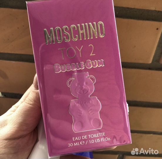 Moschino toy 2 bubble gum новые оригинал