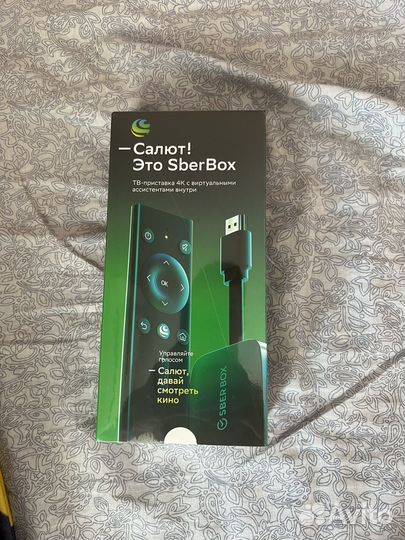 Тв приставка sberBox
