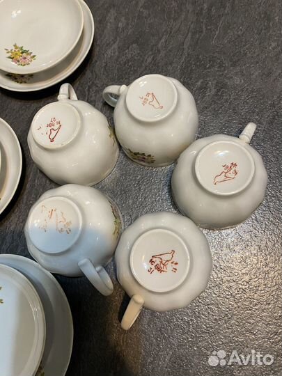 Чайный сервиз дулево