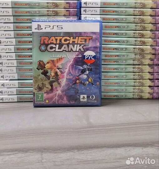 Ratchet and clank ps5,новый,на русском языке