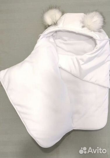 Конверт кокон на выписку