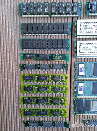Оперативная память simm / sdram / DDR / DDR2