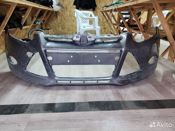 Бампер передний ford focus 3