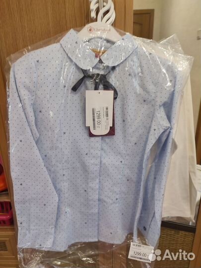 Школьная рубашка блузка